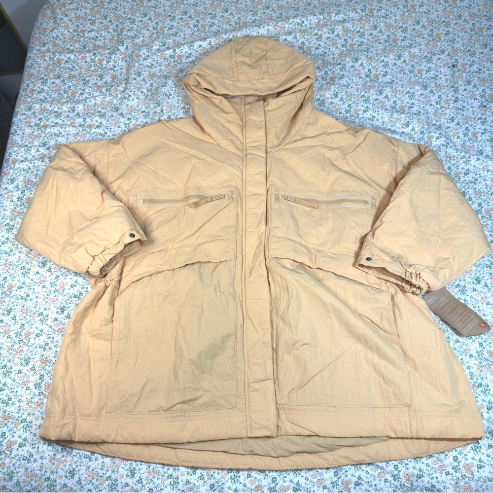Free People Movement Billie Boxy Lightweight Insulated Jacket Nectar M-L NWT